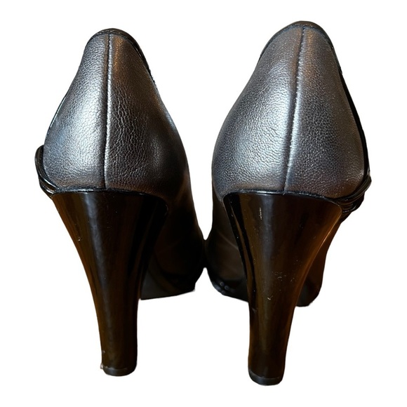 Isola Resia Smog Chocolate Open Toe Pump size 9 - Picture 8 of 14